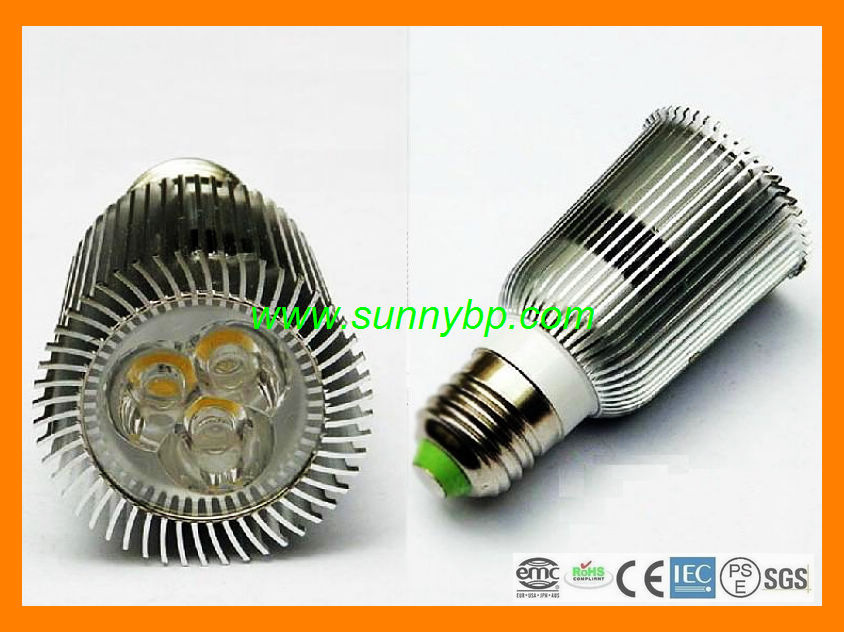 9W E27 Warm White LED Spotlight