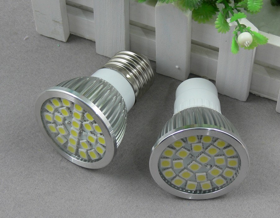 24PCS 5050 SMD LED Spotlight-E27