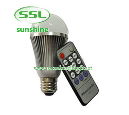 Remote Dimmer LED Bulb