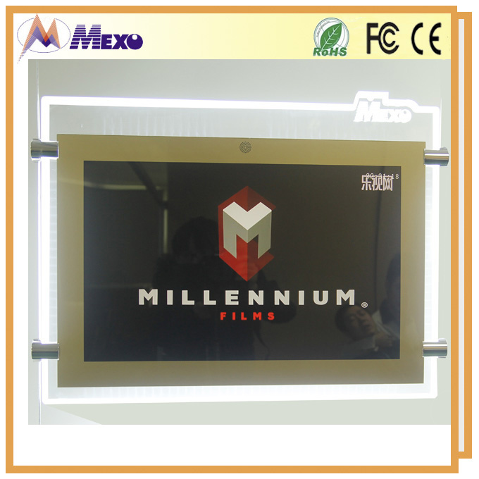 Custom Remote Control Electronic Indoor Transparent LED Display