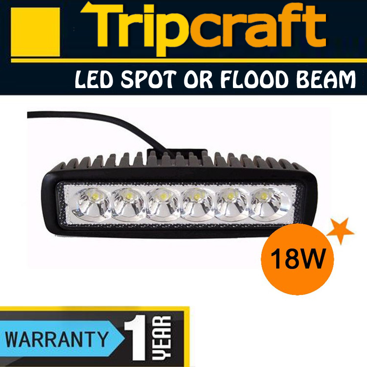 LED Work Light 4X4 LED Work Light 18W LED Car Work Light for Truck