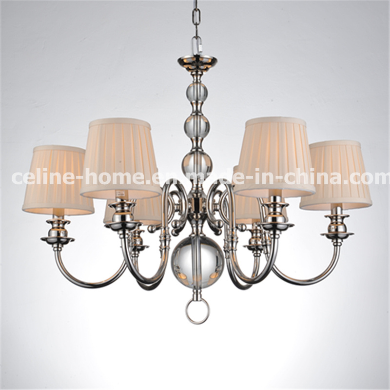 Iron Crystal Chandelier with VDE Certificate (SL2010-6)