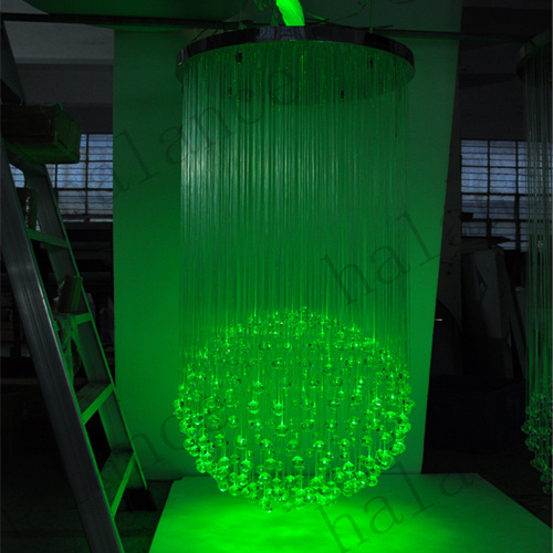 Optical Fiber Chandelier for Home Decorations