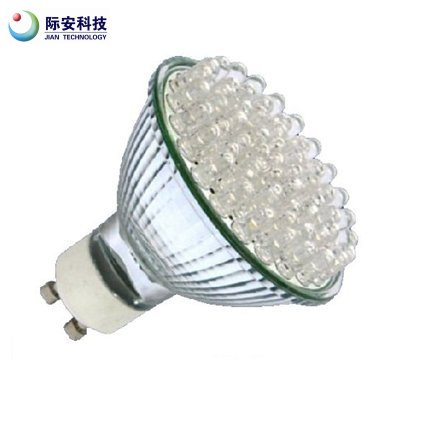 2.5W 12V 220V GU10 60LEDs LED Spotlight