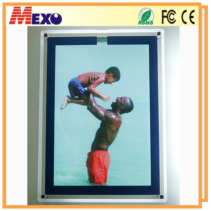 LED Light Acrylic Glass Window LED Display