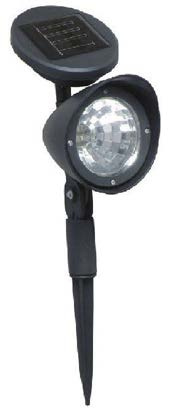 Solar Spot Light with 3 White LEDs