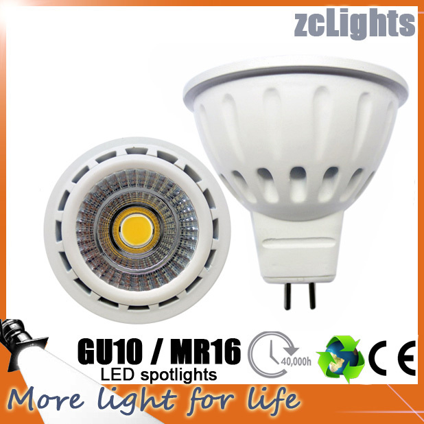 CE 6W MR16 COB LED Spotlight