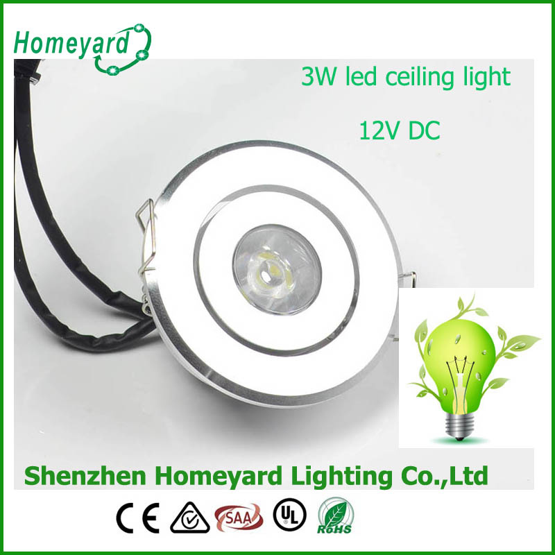 3W 12V High Power High Lumen LED Ceiling Lights