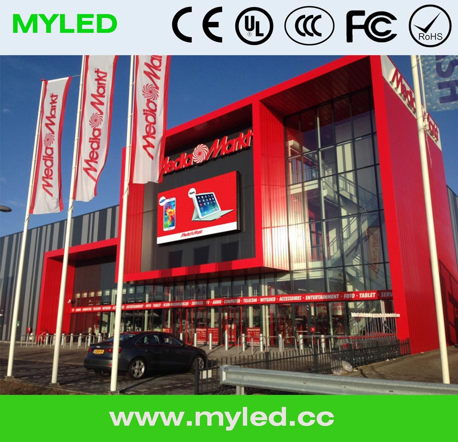 Competitive Price Die-Casting Aluminum Cabinet 500X1000mm P4.81mm High Definition Indoor LED Display