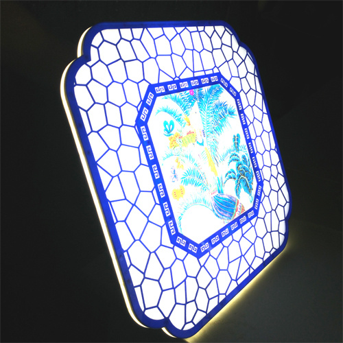 Automatic Light Dimming Digital LED Panel Ceiling Light