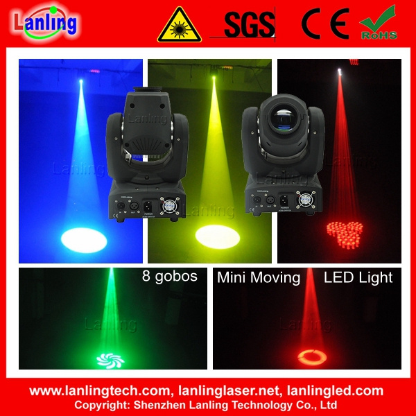 Mini Moving Head 10W RGBW LED Stage Light