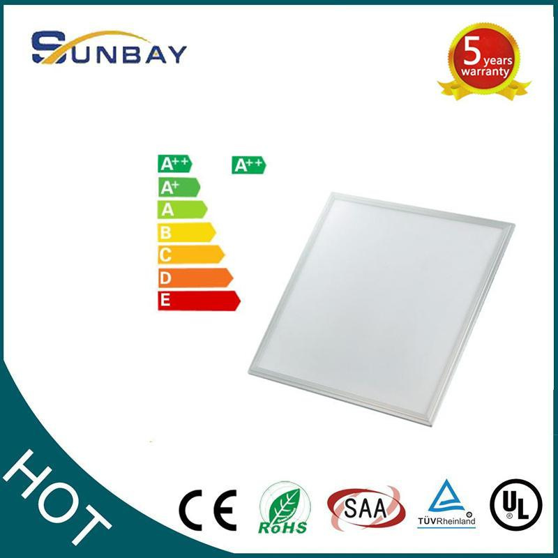 Indoor Green Lighting Milky White Frame 36W LED Panel Light 600X600 595X595X9mm 5 Years' Long Lifespan