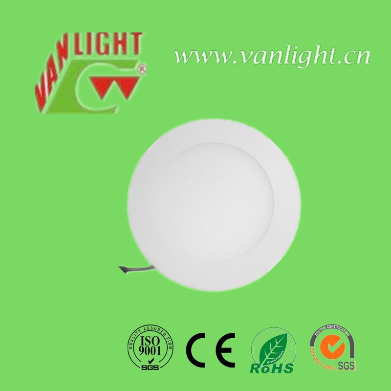 12W Round Slim Ceiling LED Panel Light