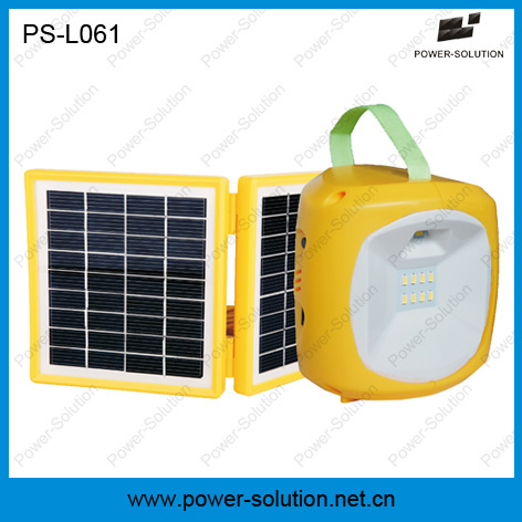 Mini Portable Solar LED Lantern Light with USB Charger