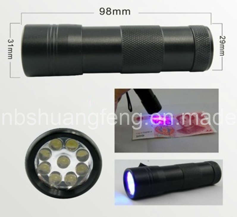 Aluminium 12 LED Flashlight (SF-14C)