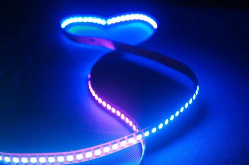 DC5V 32LEDs/M Epoxy Resin 5050 RGB LED Strip Light Ws2801