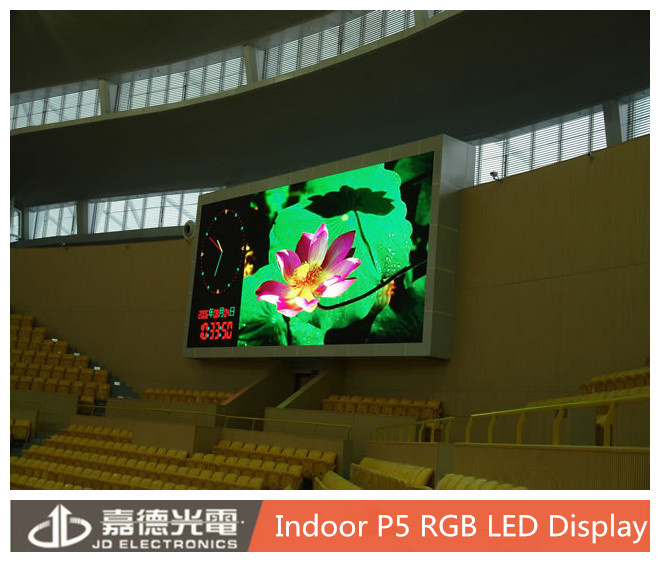 Vivid Picture P5 LED Display for Indoor Advertising Use