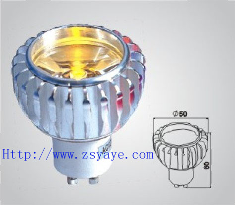 Yaye 1W/3W E27 E14 GU10 MR16 LED Spot Light LED Spotlight with CE, RoHS