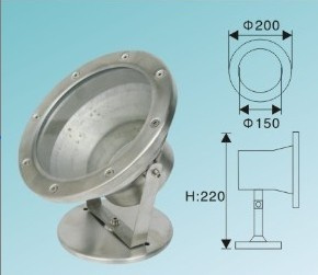 LED Housing for Underwater Light/CB-SD3702002-15~18W