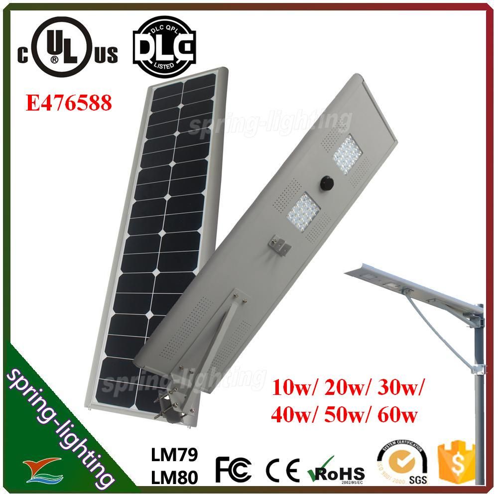 All in One 40W Solar LED Street Light