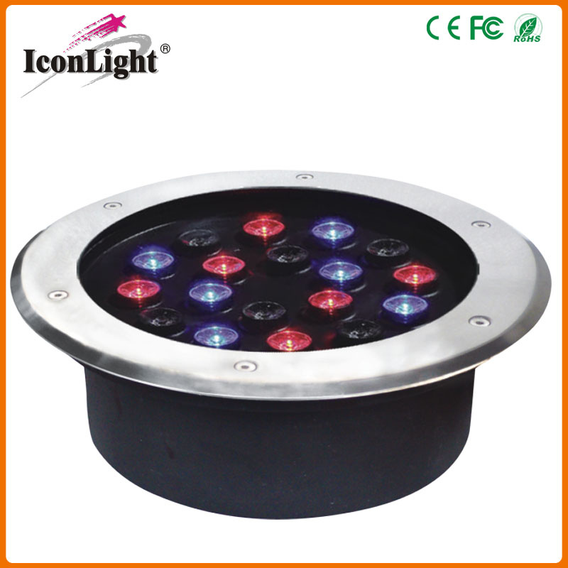 Outdoor IP66 18*1W LED Underground Light for Garden