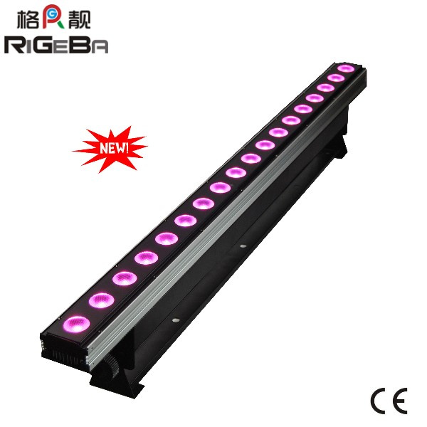 High Power RGBW 4in1 18*10W LED Wall Washer Light for Events