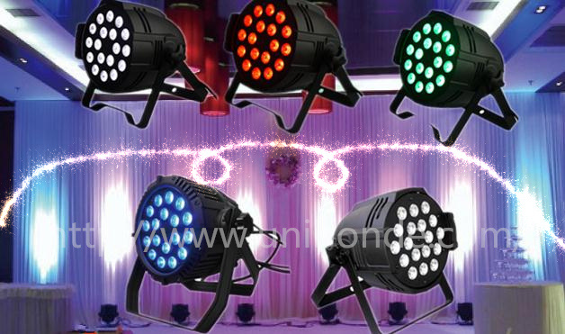 Full Color 18PCS RGBW PAR Can LED Light