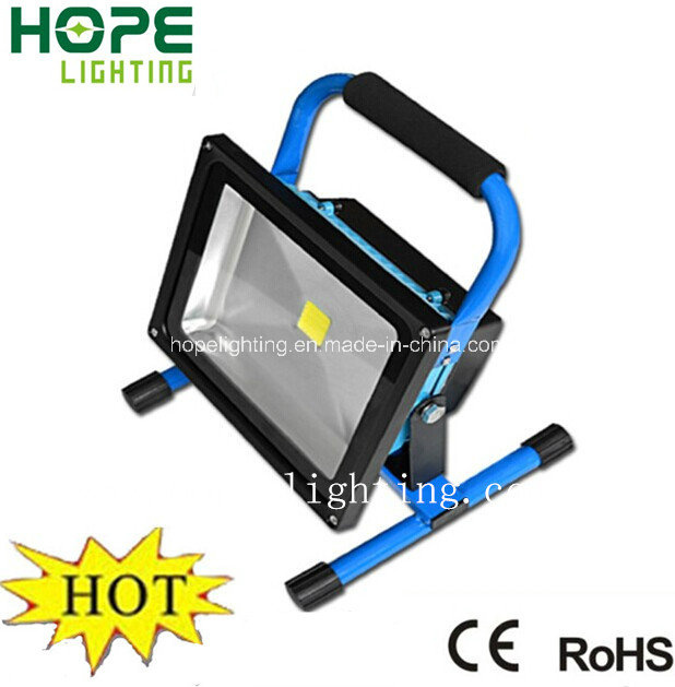 AC85-265V IP65 LED Flood Light with Rechargeable