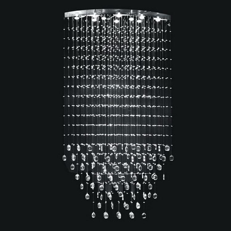 Crystal Curtain Bead Lamp and Chandeliers for Wedding Decoration (EM3314-10)