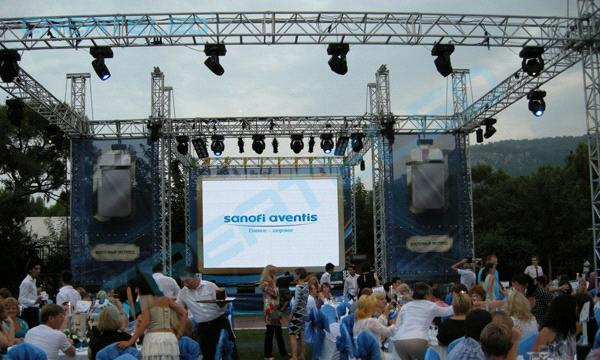 Sunrise LED Rental pH6.944 Display