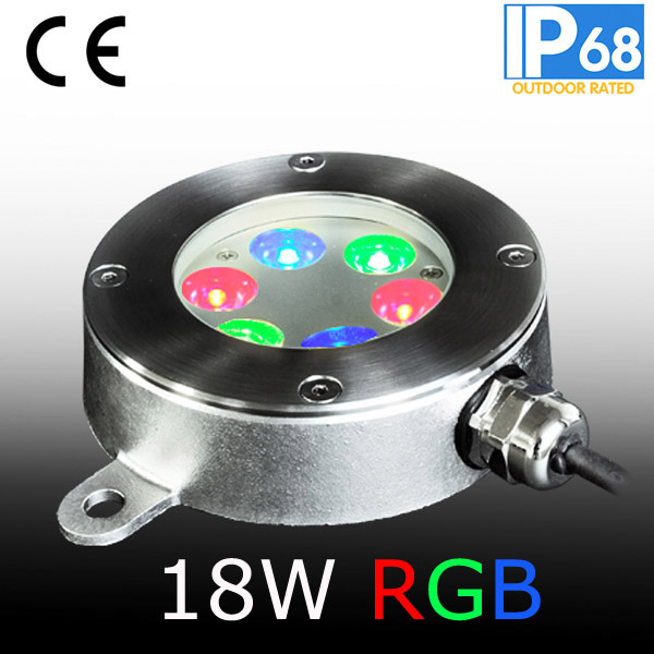 18W RGB LED Underwater Swimming Pool Light (JP94264)