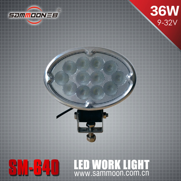 36W Oval CREE LED Work Light