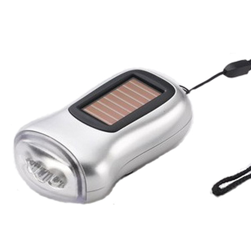 High Quality Solar Powered LED Flashlight