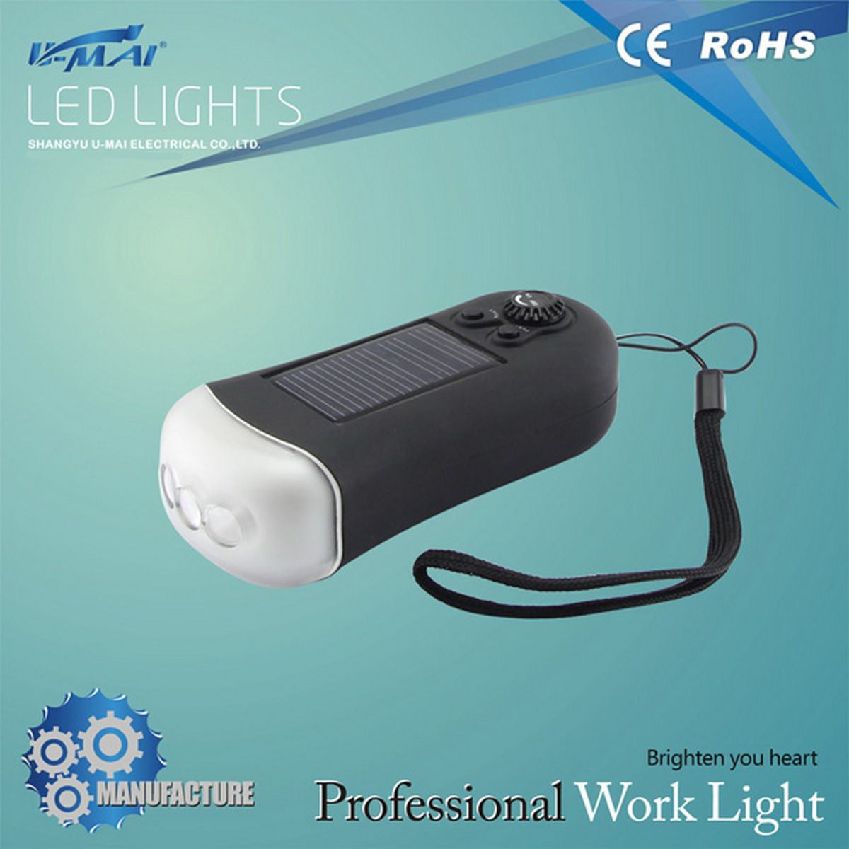 2014 The Newest LED Radio Flashlight with Antenna (HL-LA0411)