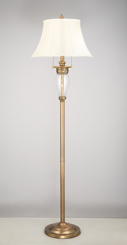 Jadeite Bronze European Style Floor Light (GF9072)