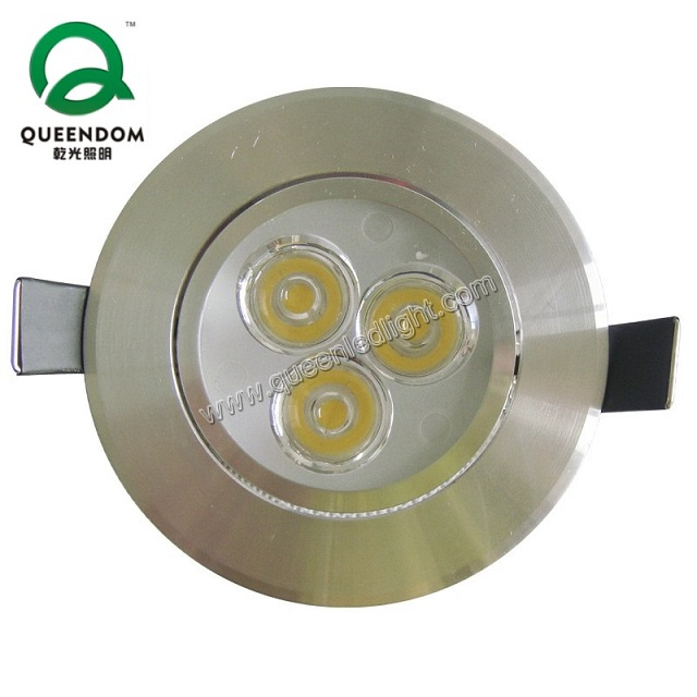 3W LED Down Light (LED ceiling light, 240-300lm)