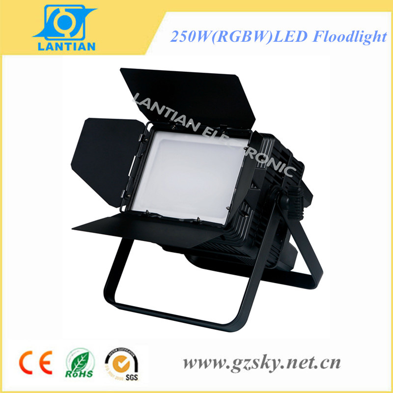 250W DMX LED RGBW Stage Wedding Wash Flood Light