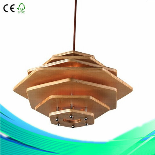 2015 Plywood Handmade Pendant Lamp Wooden Chandelier (LBMP-UFO)