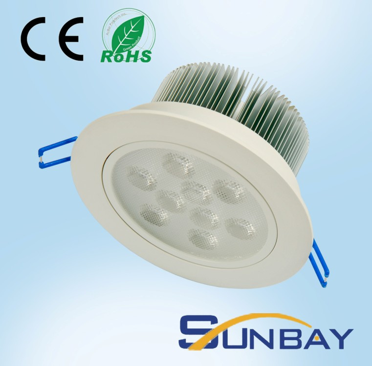 LED Down Lights 9W (indoor LED light)