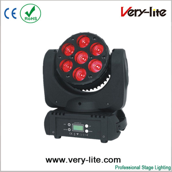 7PCS*10W 4in1 RGBW LED Beam Moving Head Light (VL-710B)