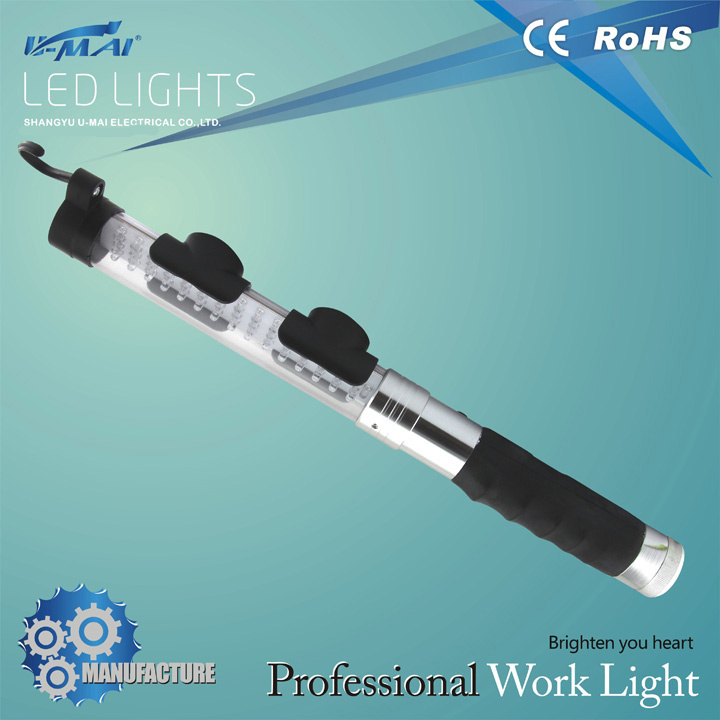 60+17 Rechargeable LED Work Light with Aluminum (HL-LA0227)