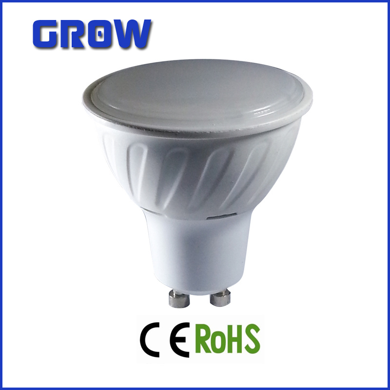 5W GU10 Plastic Plus Aluminum LED Spotlight