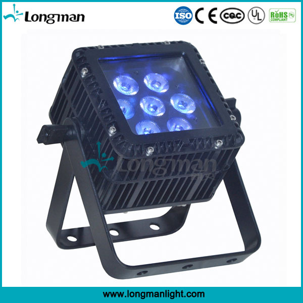 CE DMX 7 PCS 10W 4-in-1 RGBW PAR Light LED Equipment