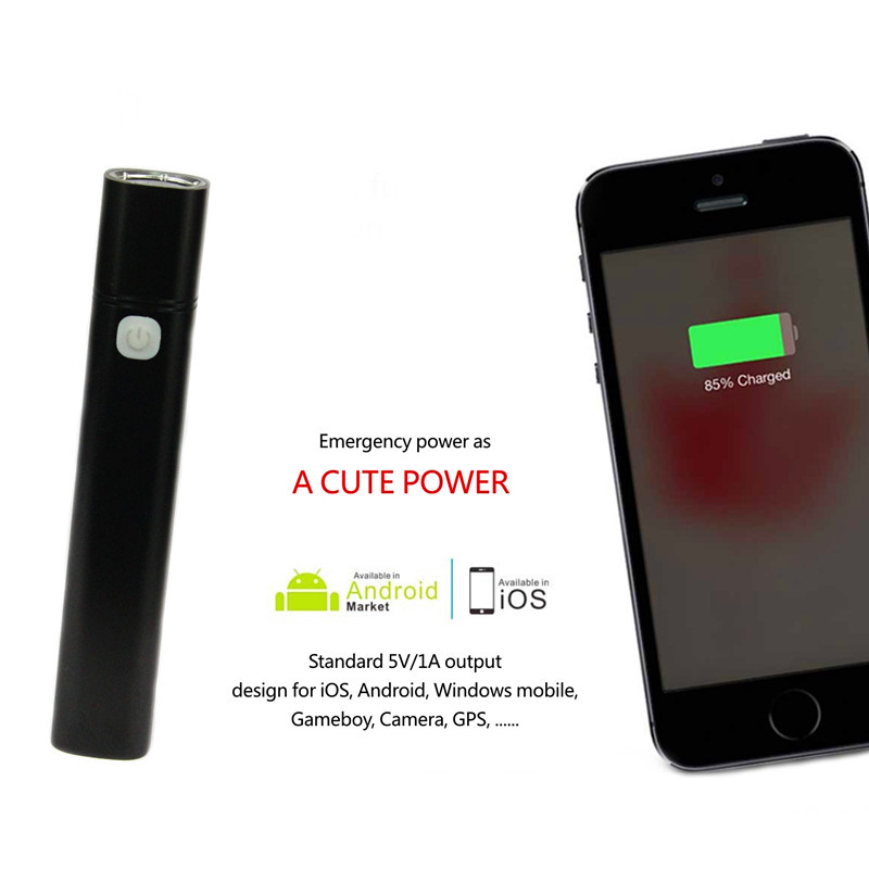 Intelligent Mini LED Flashlight (power bank)