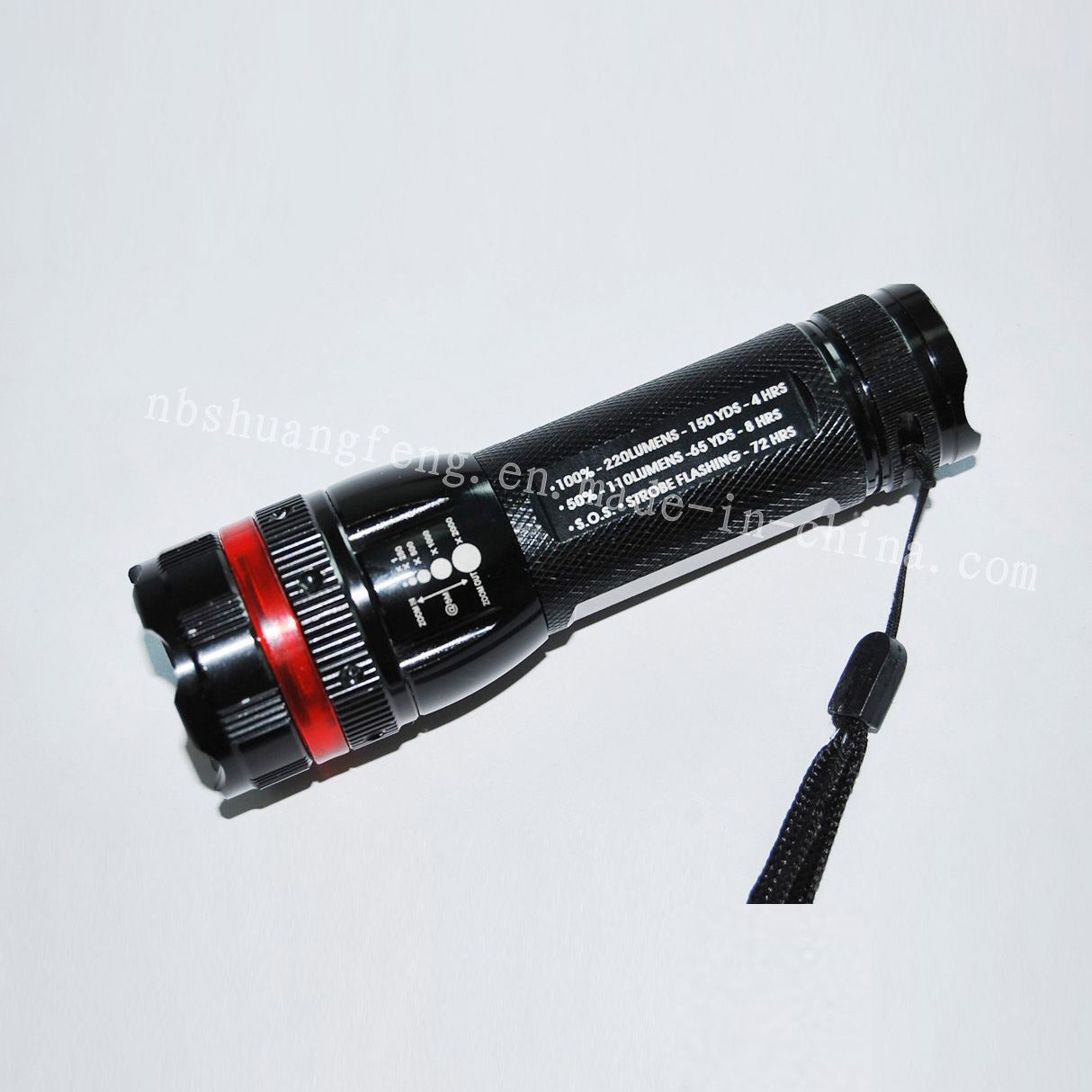 LED Aluminum Flashlight 1W