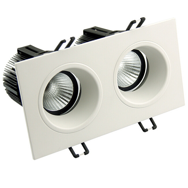 Full Spray White 24W COB LED Wall Washer Downlight