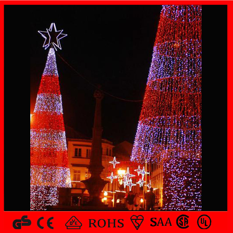 Outdoor Christmas LED Outdoor Wire Lighted Christmas Tree Light
