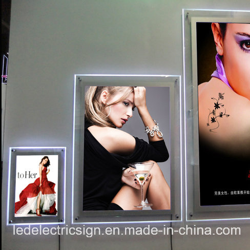 Advertising Display Slim LED Crystal Light Box