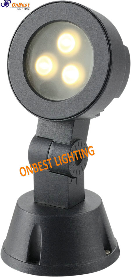 IP65 Aluminum 3W LED Lawn Light for Garden Use