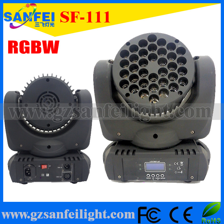 Mini 36*3W CREE LED Moving Head Beam Stage Light